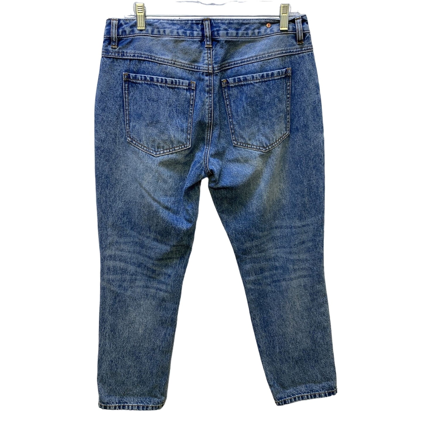*NWT Cabi Blue Distressed Denim Jeans Size 6