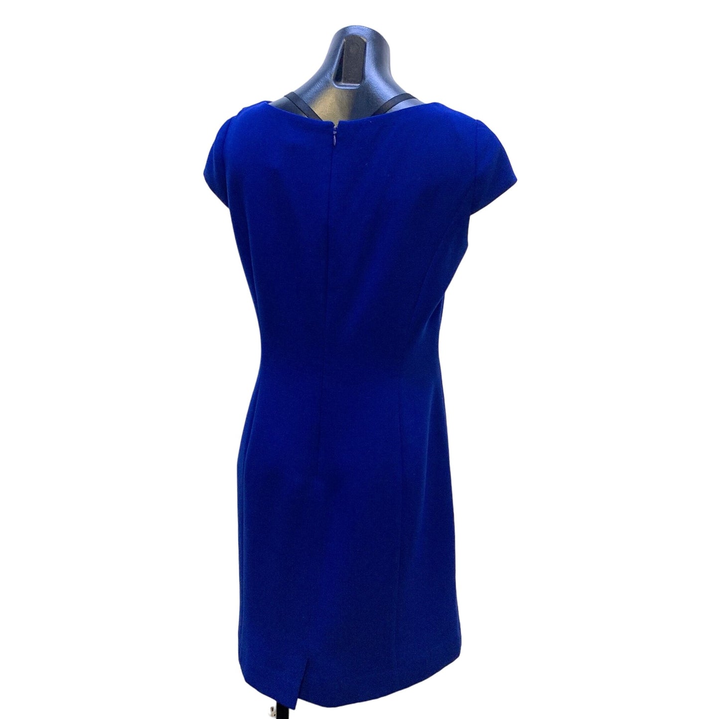 Tahari Arthur S. Levine Blue A-Line Dress 8