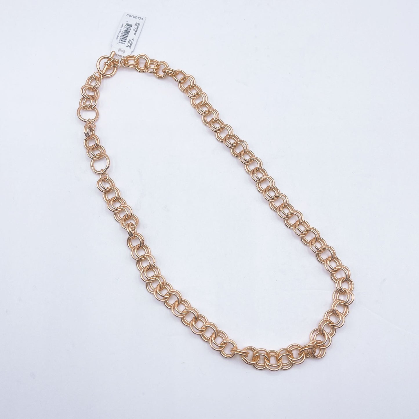 Kendra Scott 20" Double Chain Link Necklace In Rose Gold