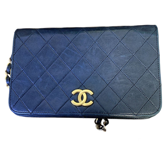 Chanel Black Quilted Leather Crossbody