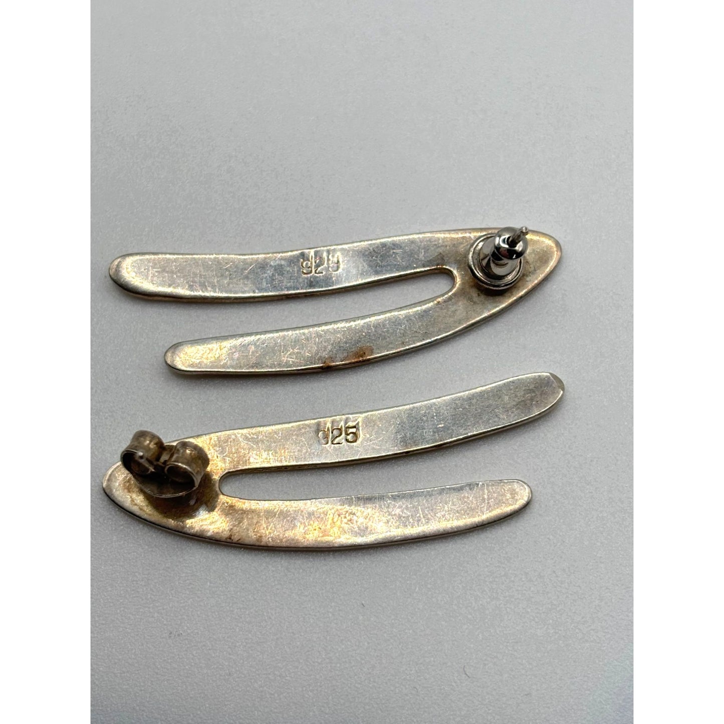 Vintage 925 Sterling Silver Earrings