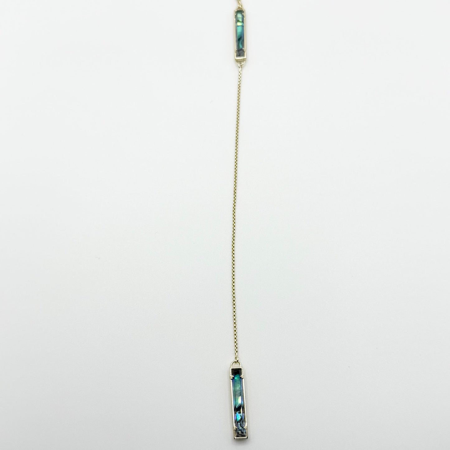 Kendra Scott Lilly Lariat Gold-Tone Green Sage Druzy Pendant Necklace