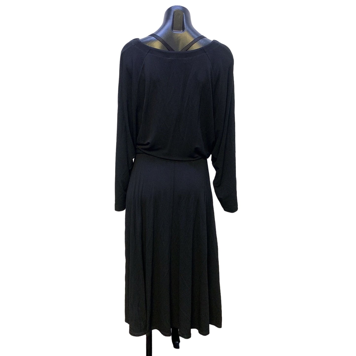 NWT Lafayette 148 Black Belted Dress XXL