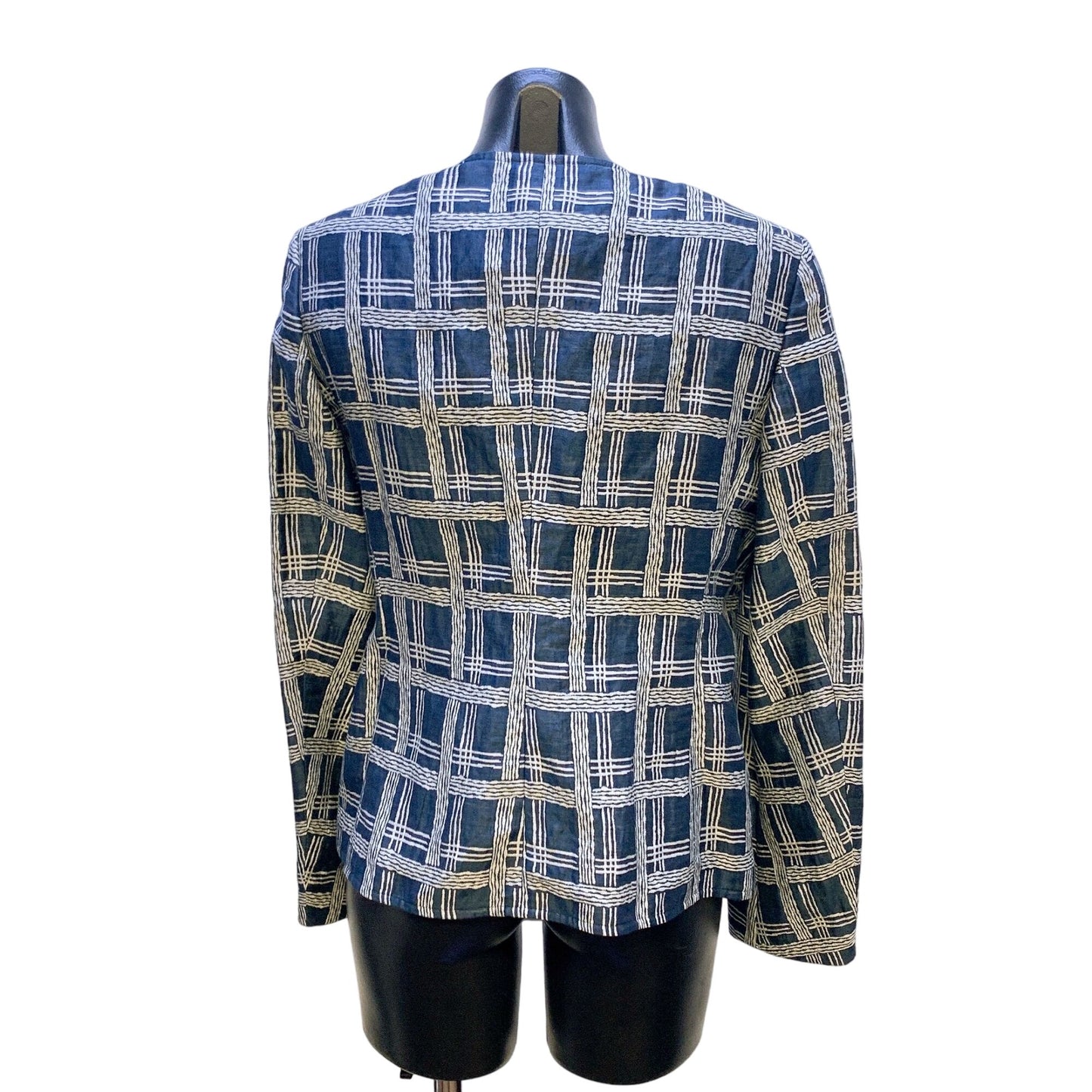 Armani Collezioni Women's Geometric Blazer Jacket Size 8