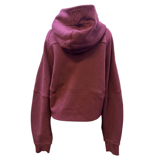 NWT Lululemon Maroon Half-Zip Hoodie XL/XXL