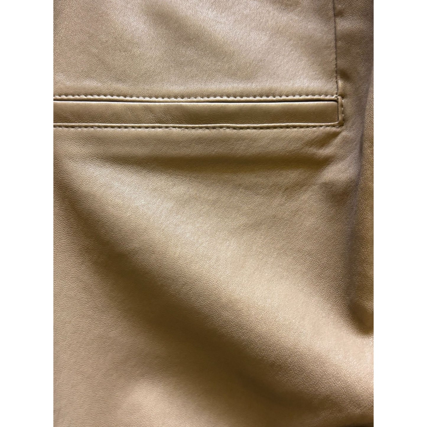 Helmut Lang Lamb Leather Pants Cocoa Size 10