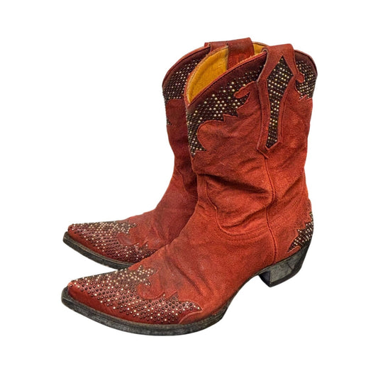 Old Gringo Red Western Boots Size 9 Cowboy Style