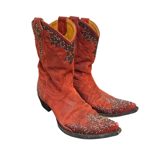 Old Gringo Red Western Boots Size 9 Cowboy Style