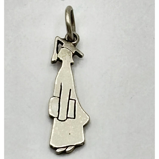 James Avery 925 Sterling Silver Graduate Girl Charm