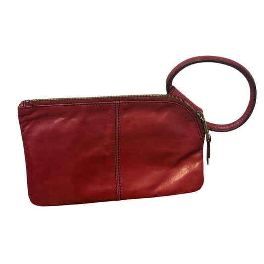 Hobo Genuine Leather Wristlet Clutch With Zipper Closure & Interior Pockets
