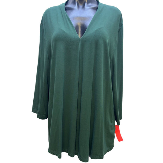 Alembika Long Sleeve Tunic Dark Green 7/L