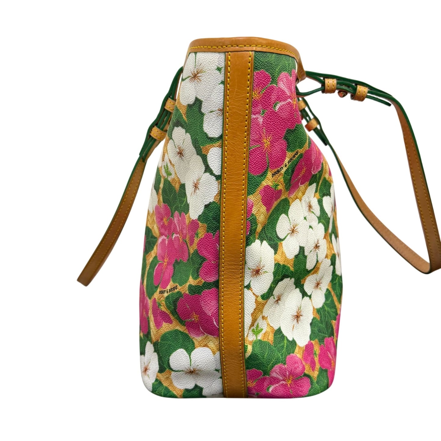 Dooney & Bourke Floral Print Canvas Tote Bag Multi