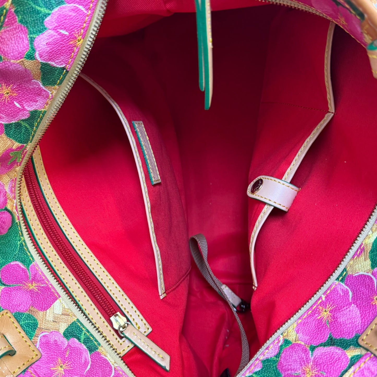 Dooney & Bourke Floral Print Canvas Tote Bag Multi