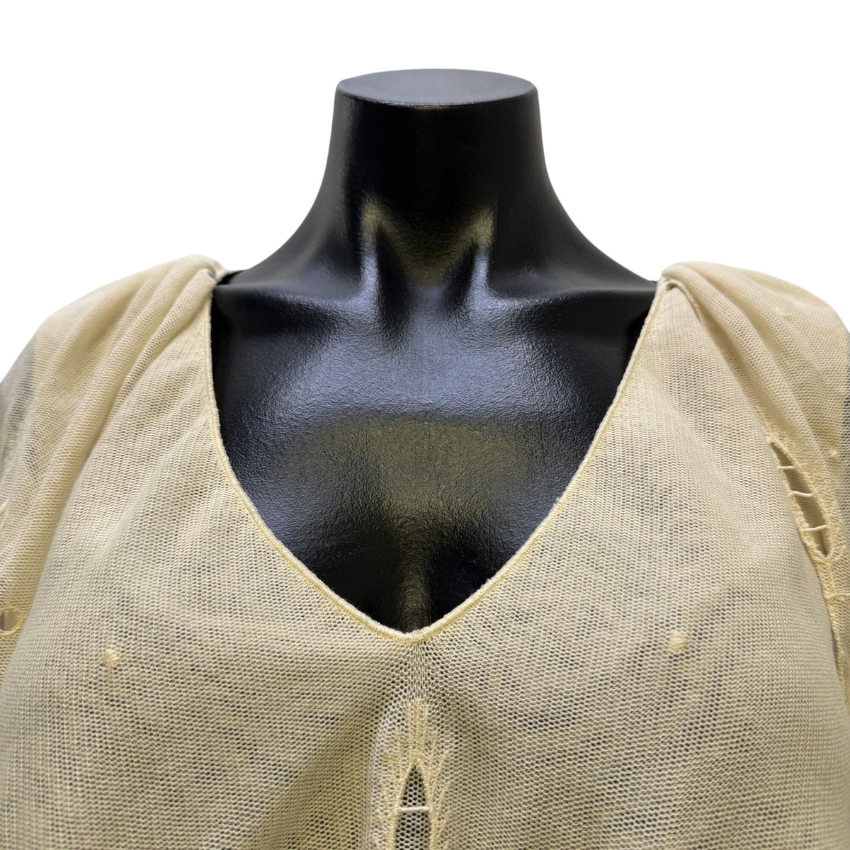 The GREAT Cream Embroidered Blouse Size 2