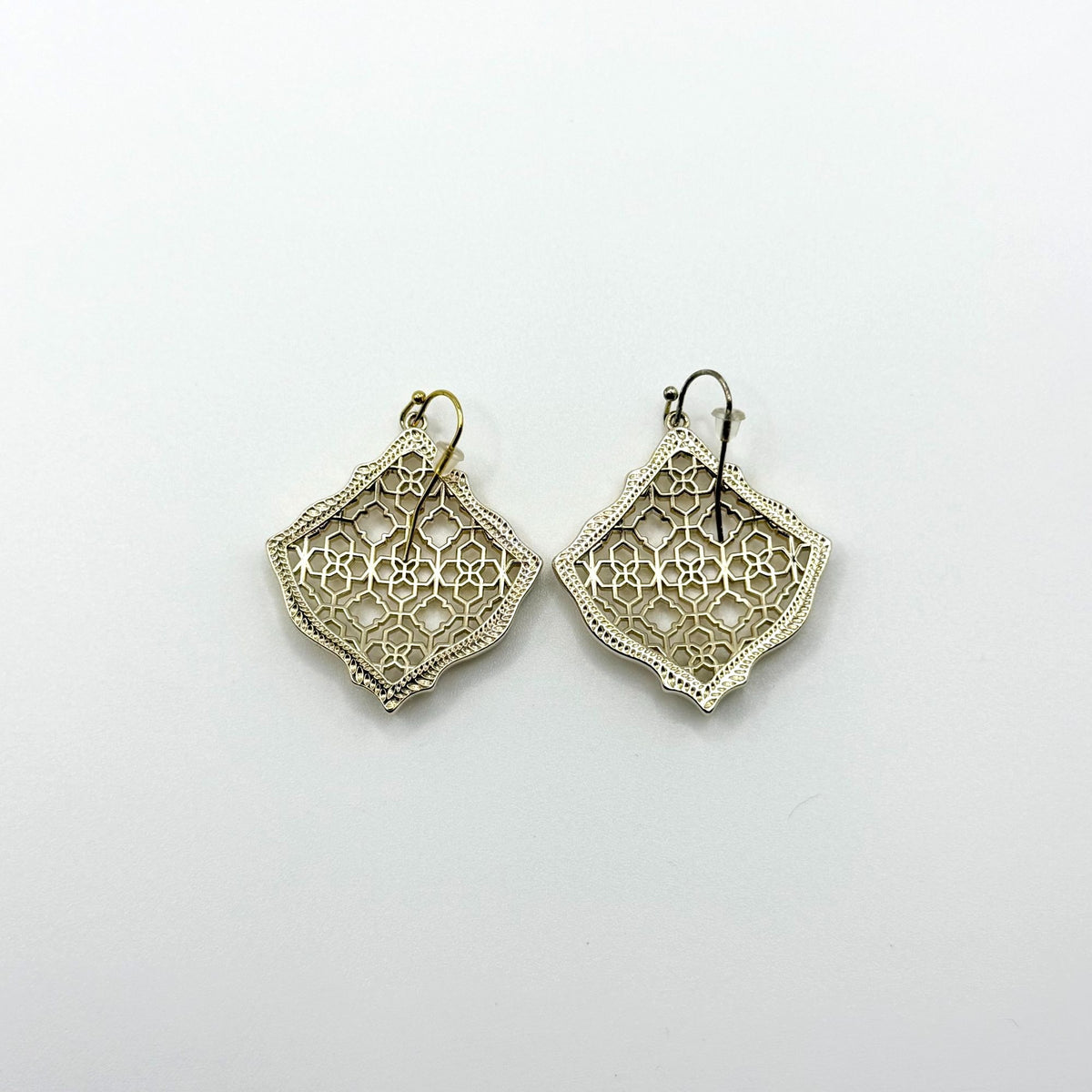 Kendra Scott Kirsten Gold-Tone Filigree Drop Earrings