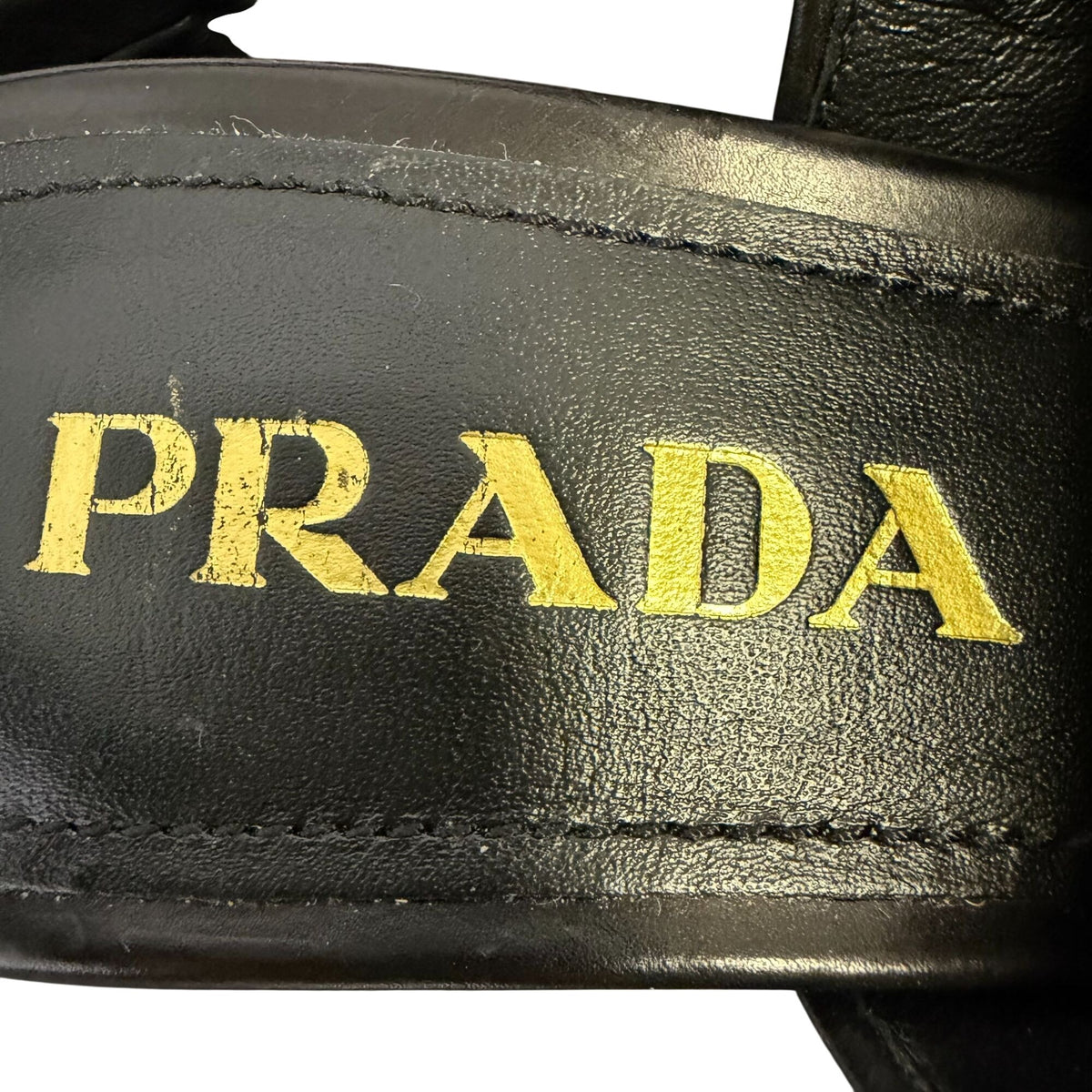 Prada Black Slingback Heeled Mules Size 36/6
