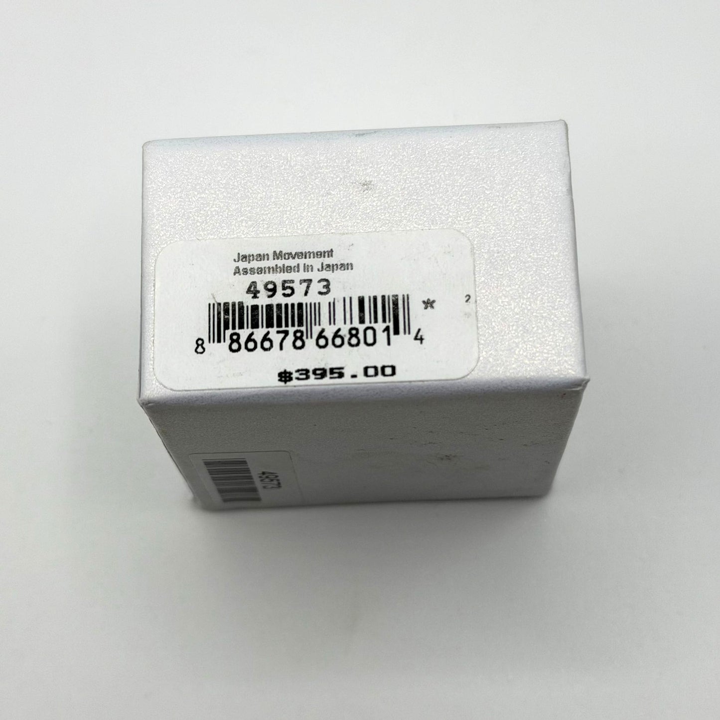 Invicta Angel Heart-Shaped Ring Watch With Blue Dial & Crystal Accents