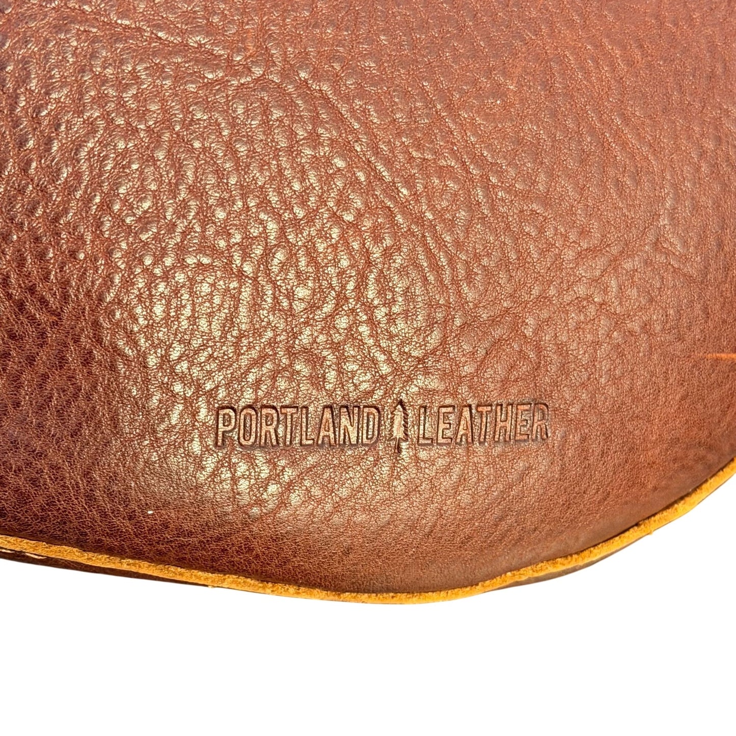 Portland Leather Lea Hobo Bag Small Brown Leather Adjustable Strap