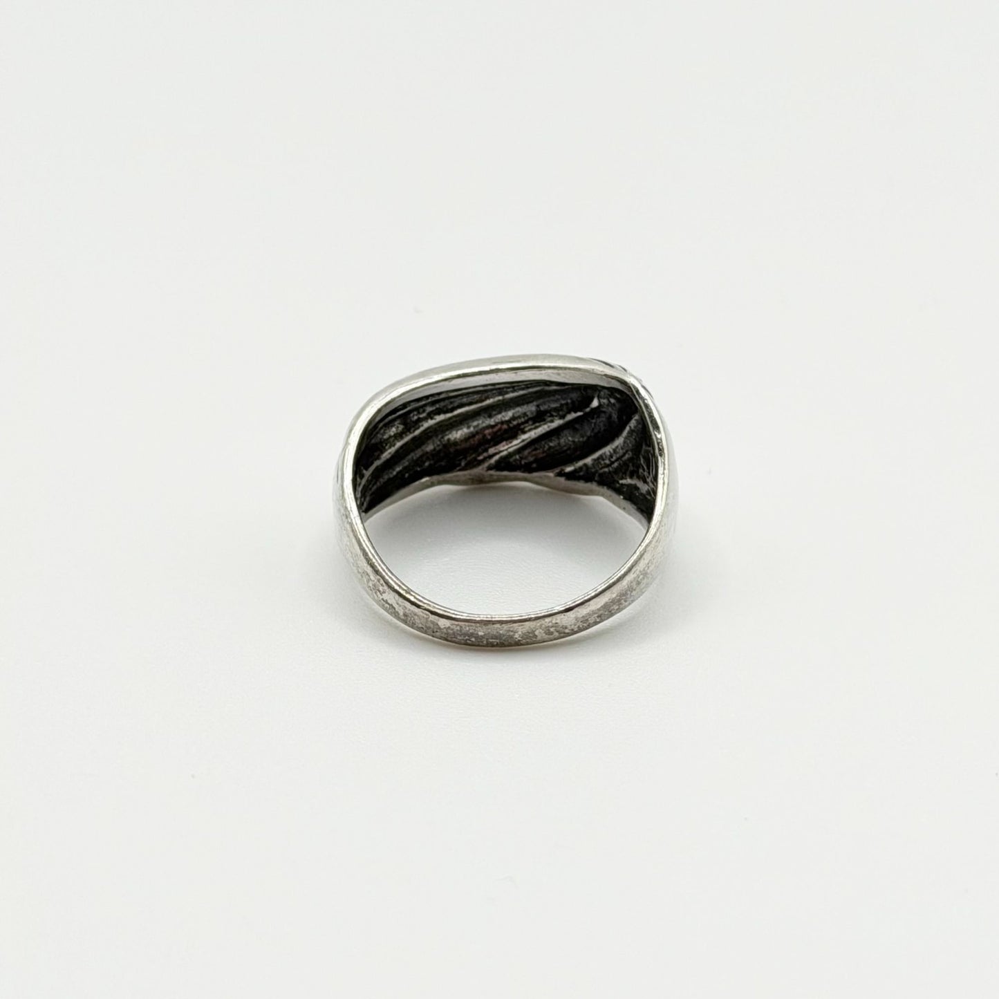 KABANA Sterling Silver Wave Design Ring Size 7.5