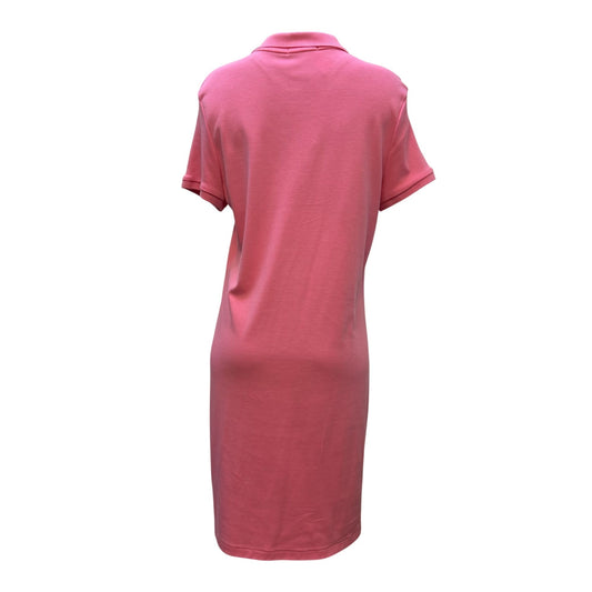 Ralph Lauren Polo Shirt Dress Pink L