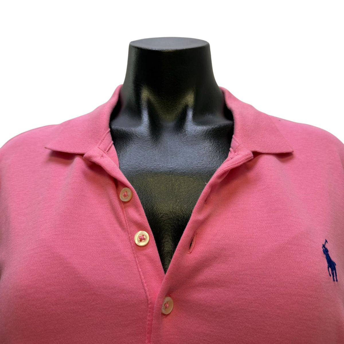 Ralph Lauren Polo Shirt Dress Pink L