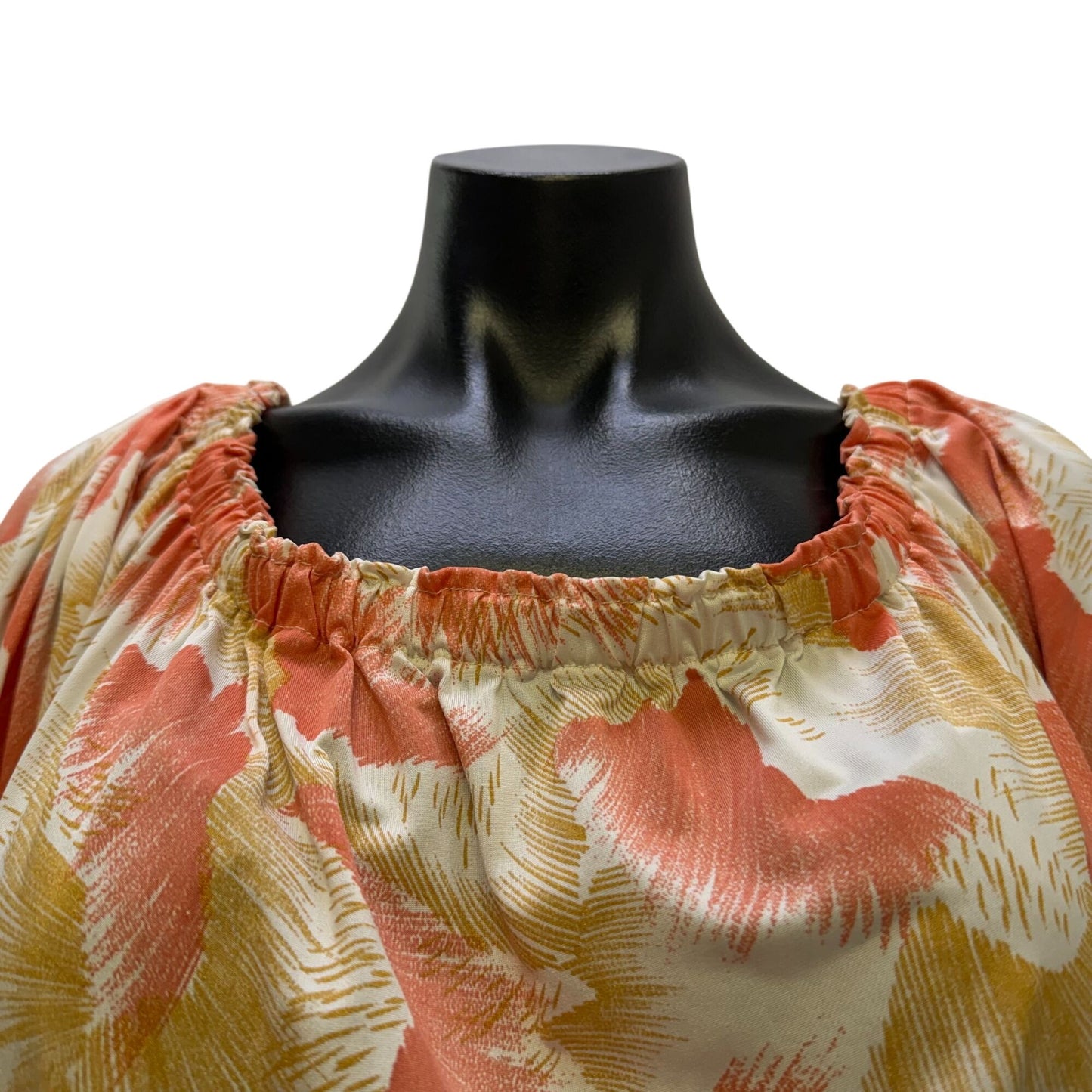 Luli Fama Floral Print Long Sleeve Dress Size M