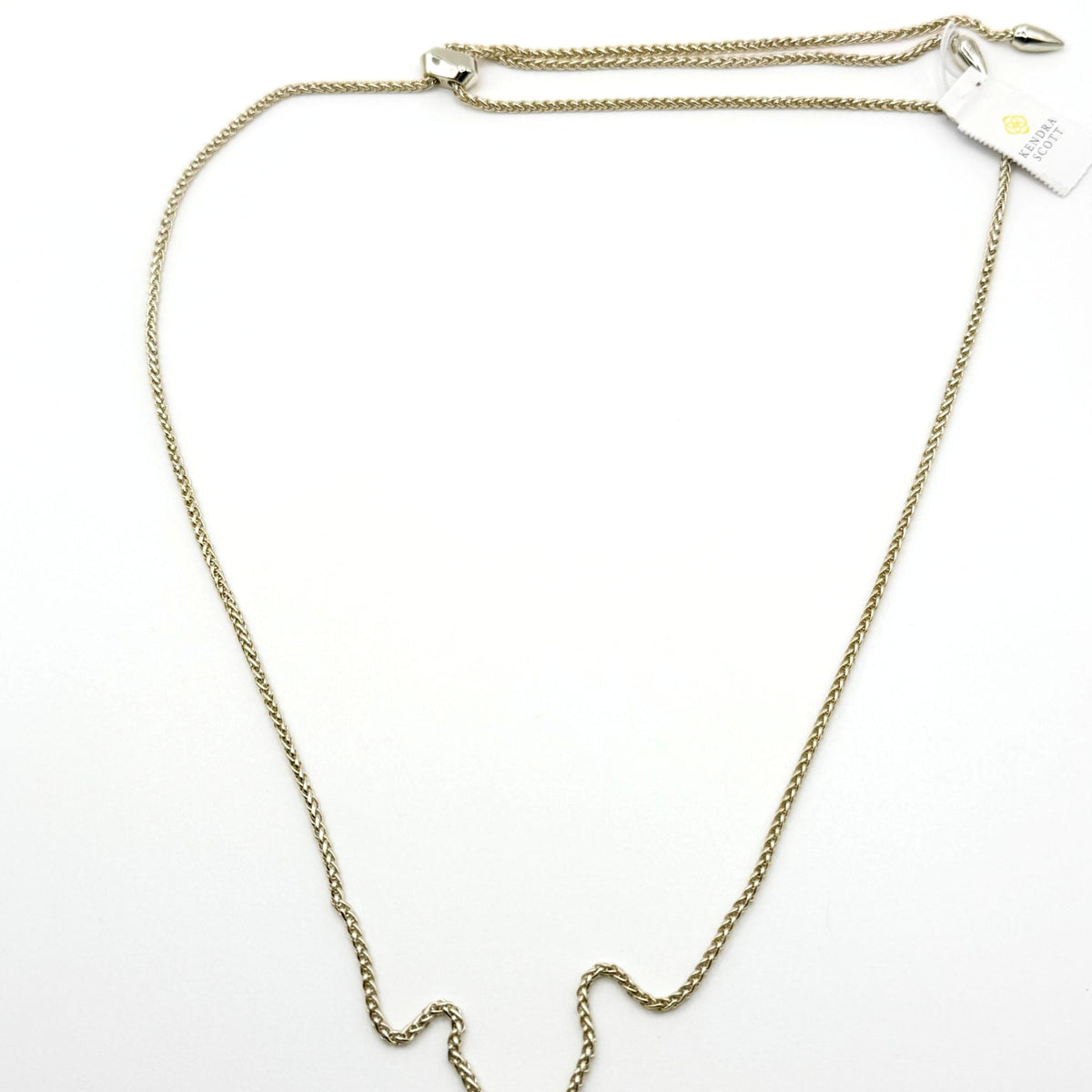Kendra Scott Gold-Tone Chain Necklace With Filigree Pendant