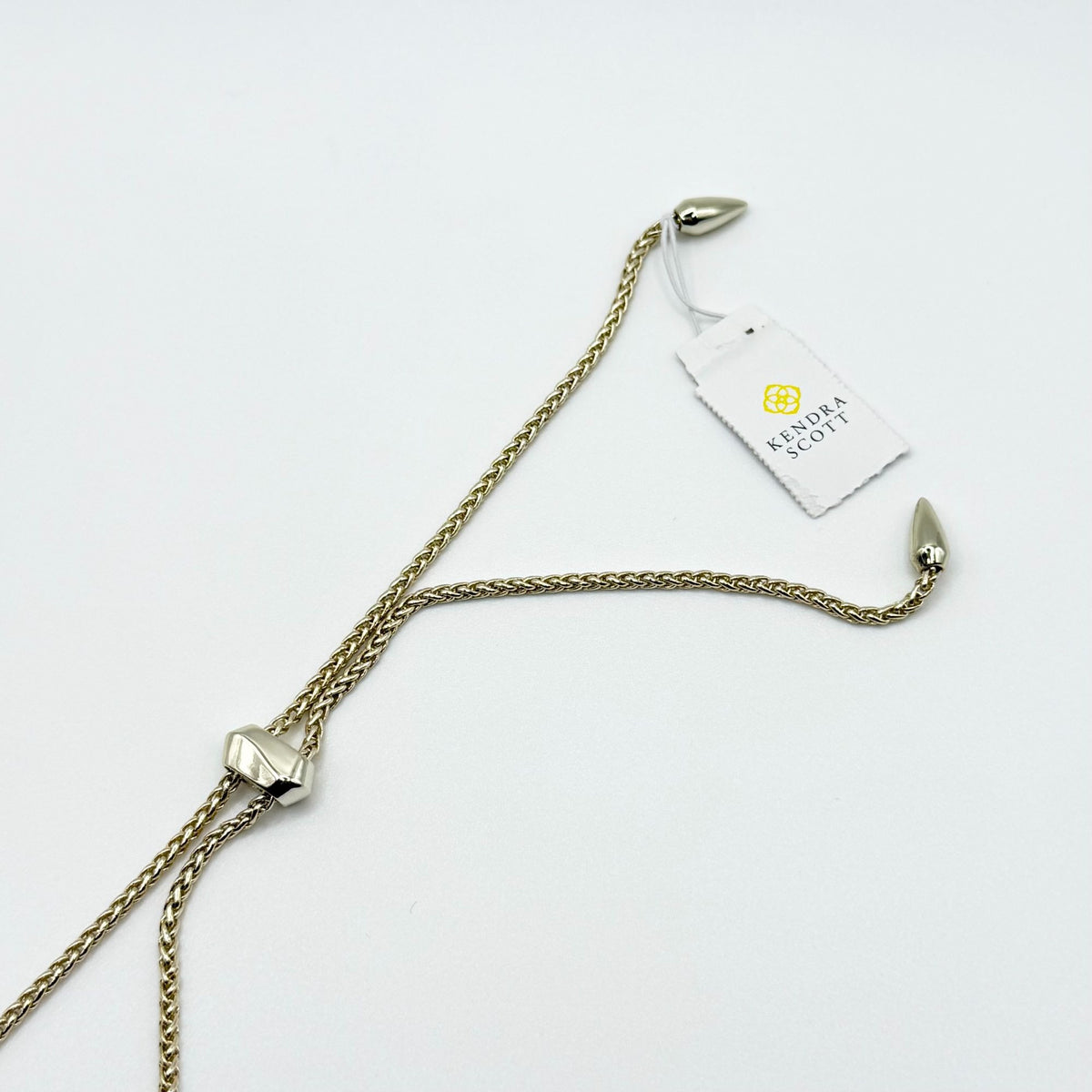 Kendra Scott Gold-Tone Chain Necklace With Filigree Pendant