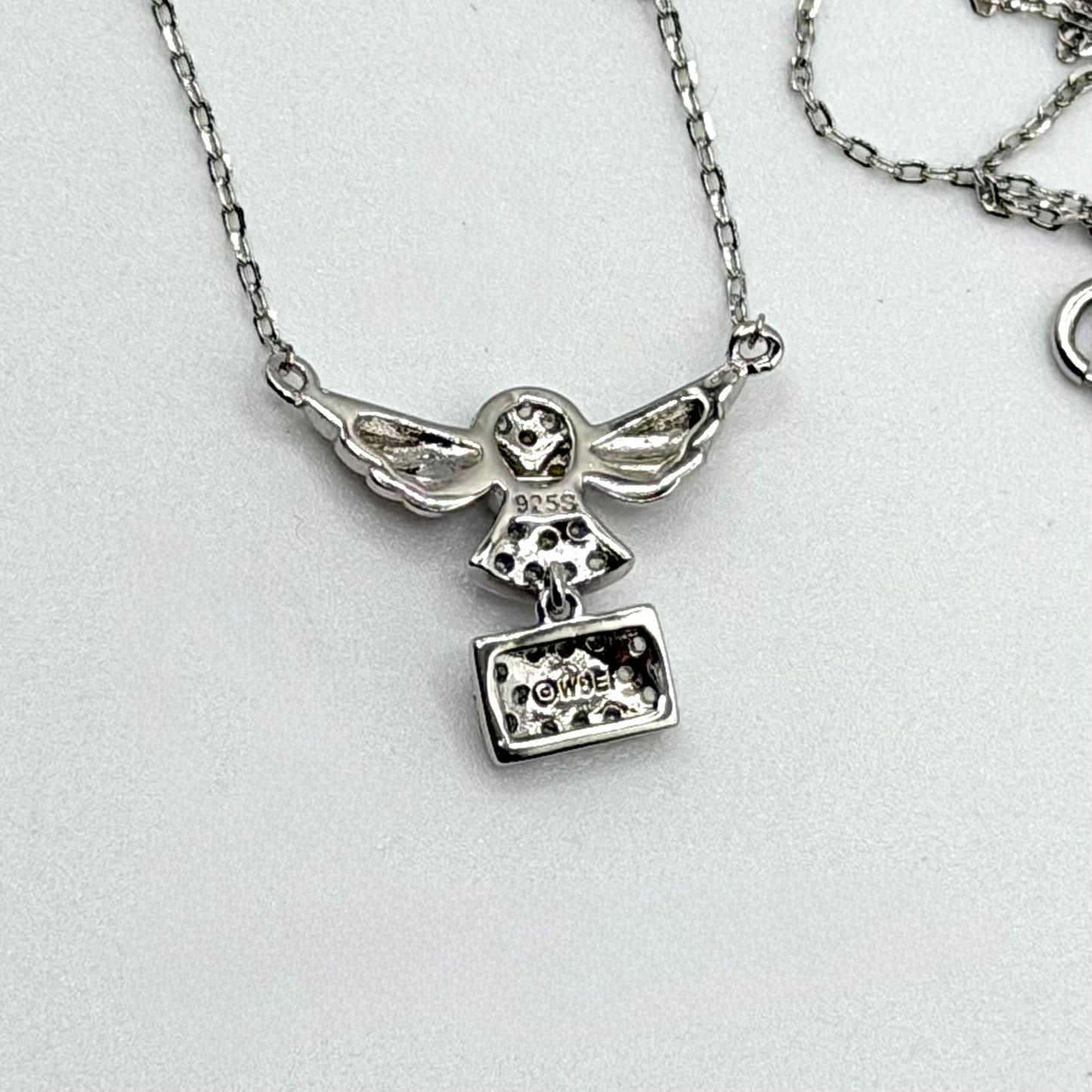 Harry Potter WBEI 925 Sterling Silver Owl Pendant Necklace