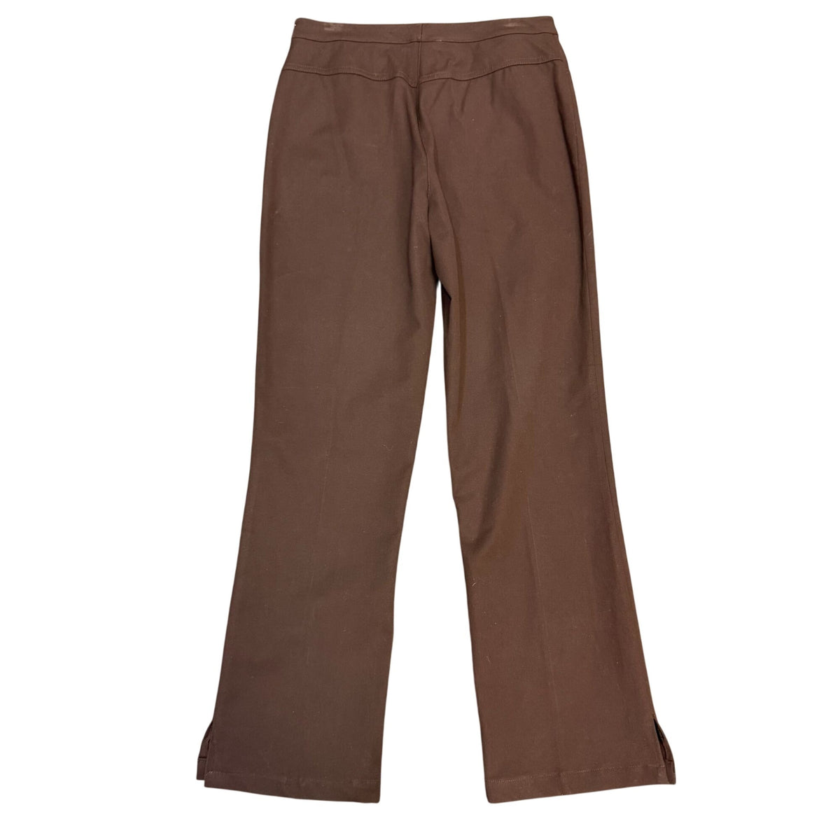 St John Sport Brown Straight-Leg Pants Size 10