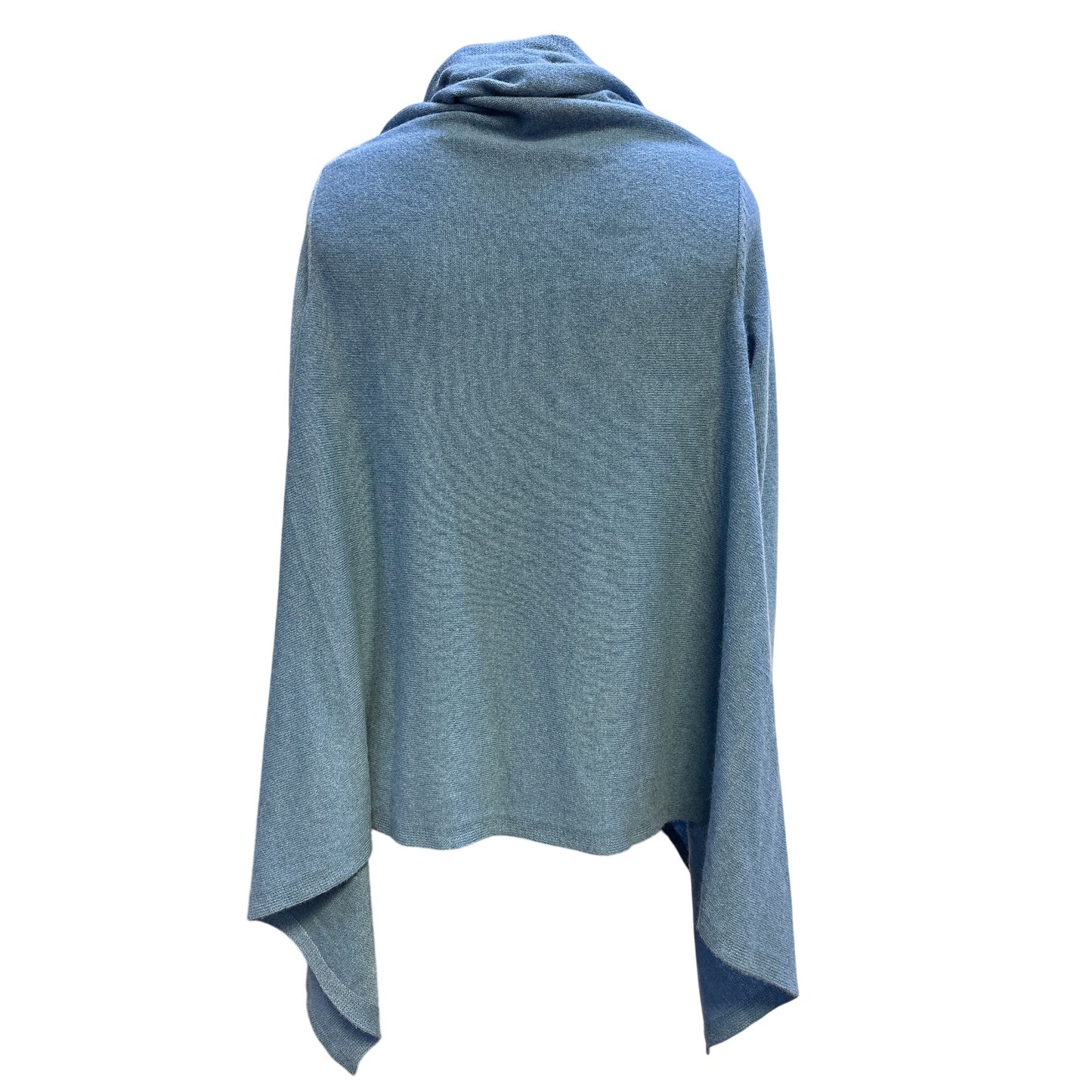 NWT Portolano Blue Cashmere Open Front Drape Cardigan Size S