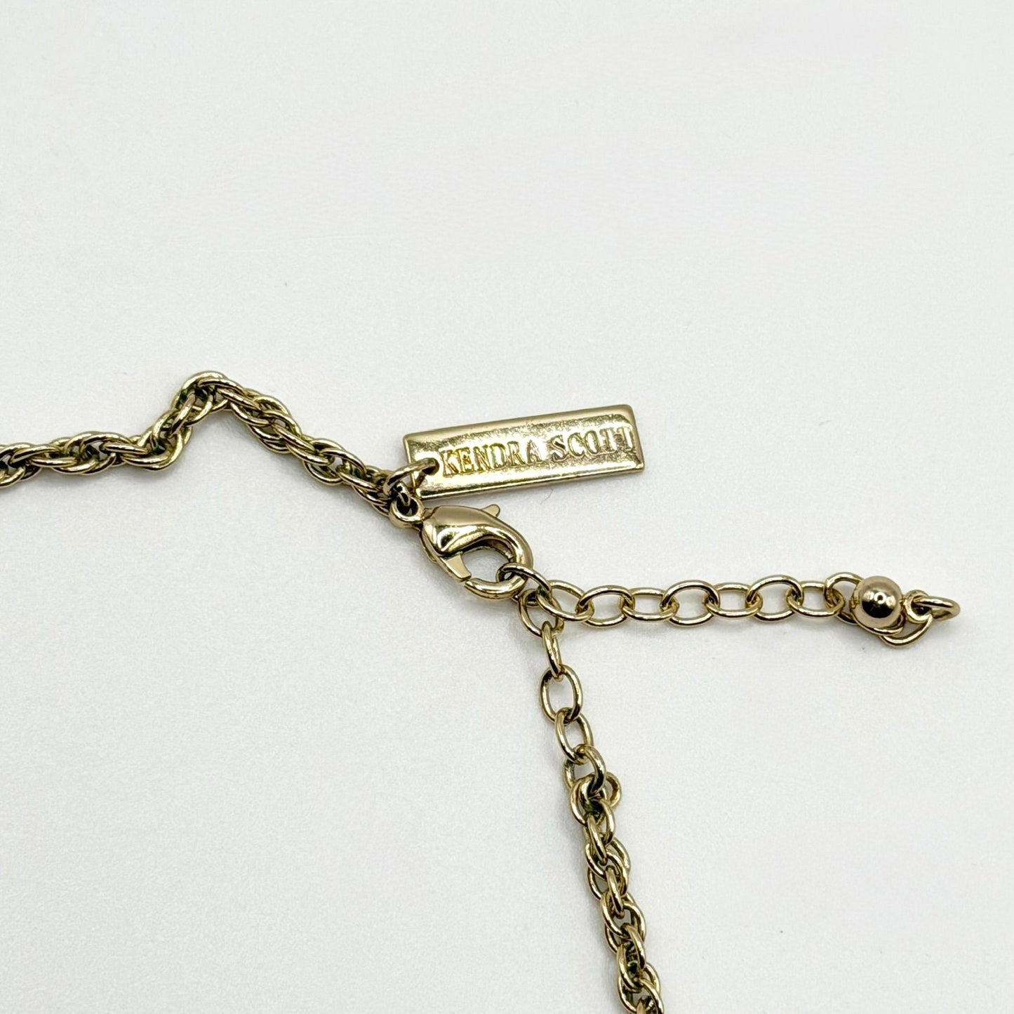 Kendra Scott Rayne Gold-Tone Turquoise Magnesite Tassel Necklace
