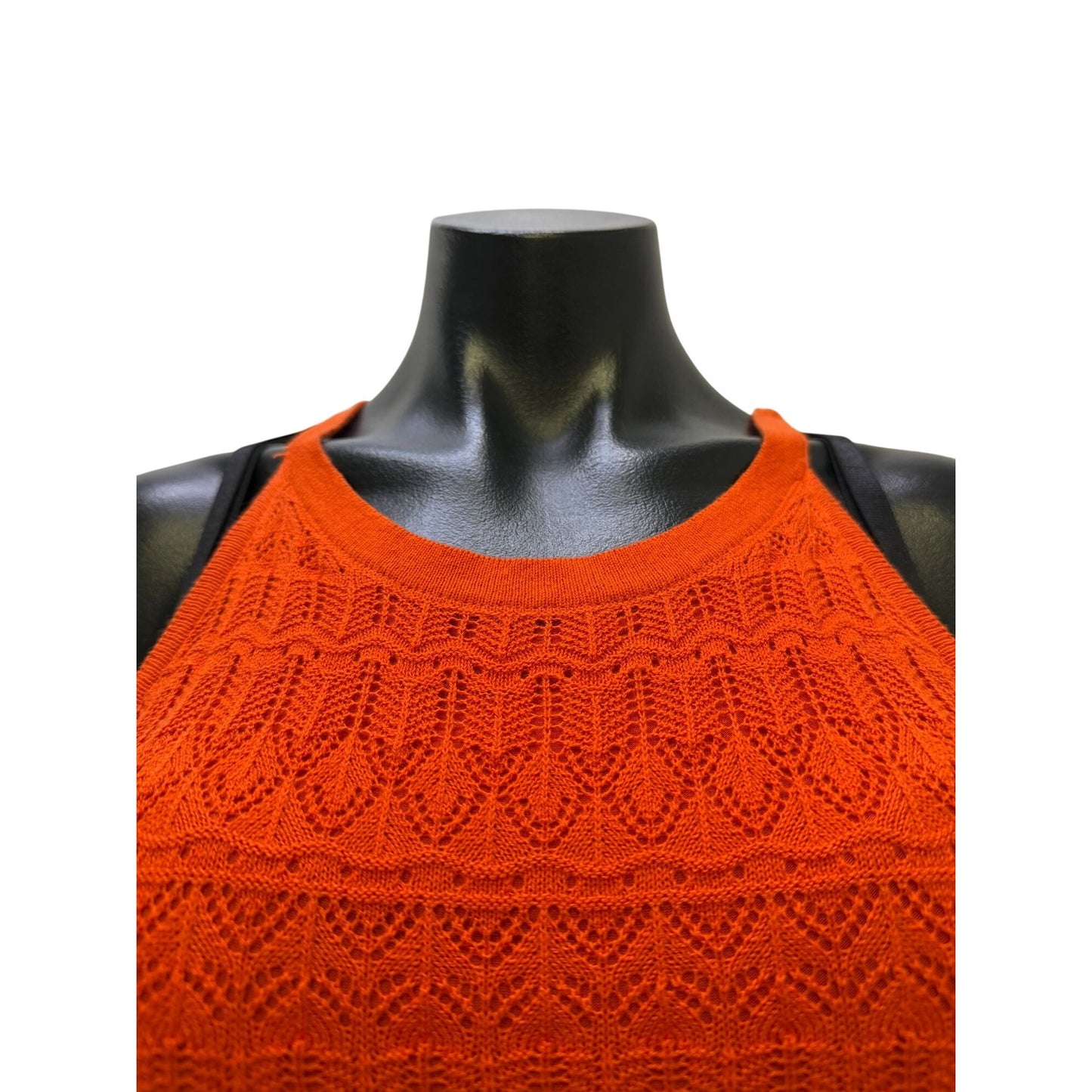 House Of Harlow 1960 Orange Crochet Maxi Dress Size M