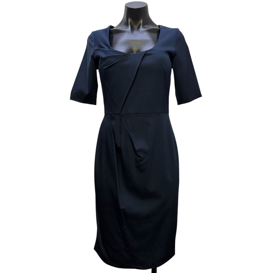 Lela Rose Navy Sheath Dress Size 4