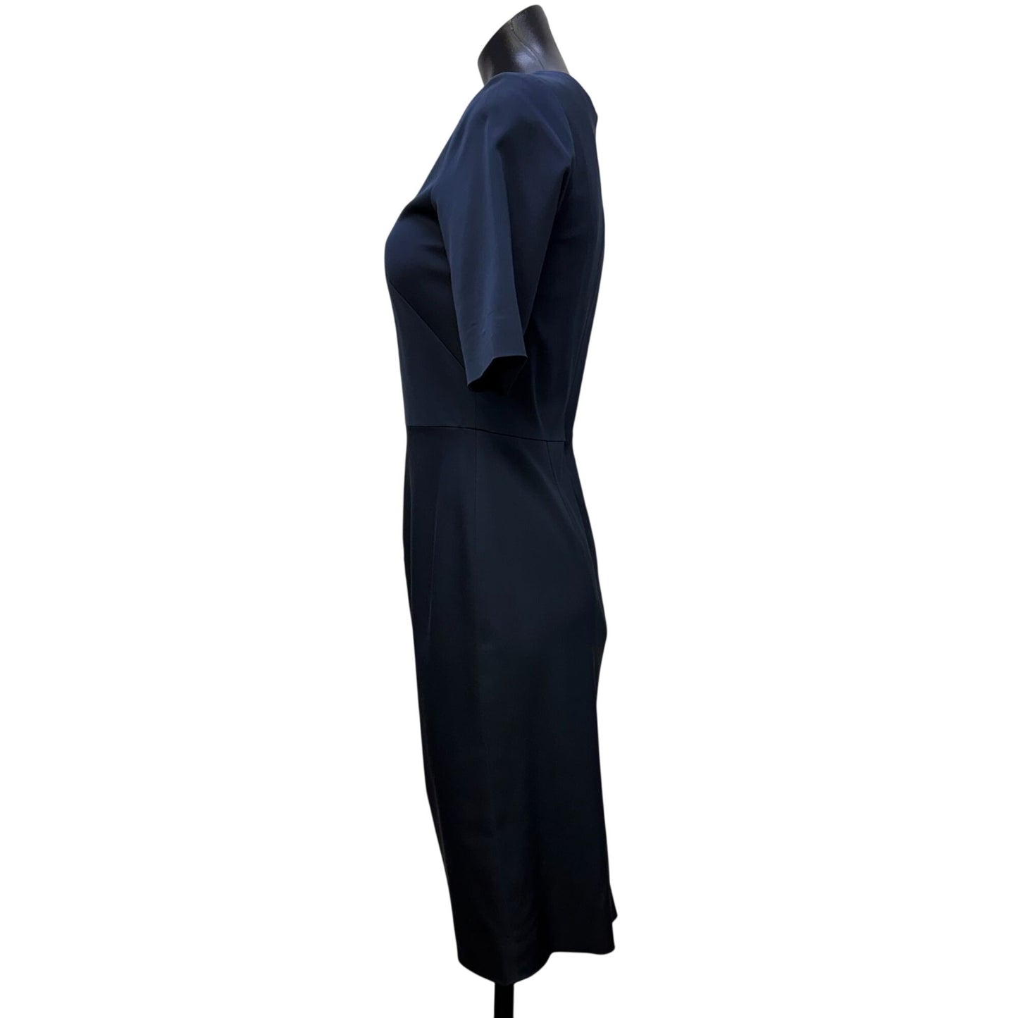 Lela Rose Navy Sheath Dress Size 4