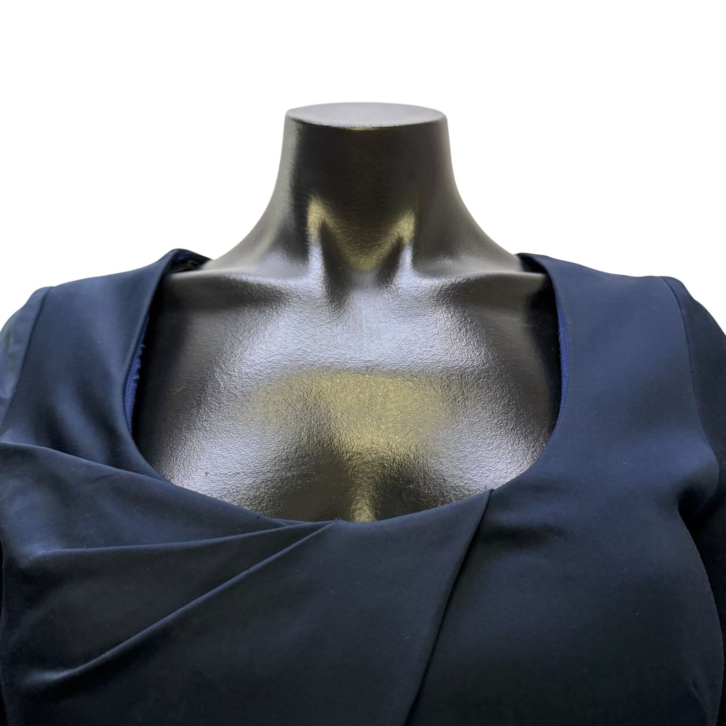 Lela Rose Navy Sheath Dress Size 4