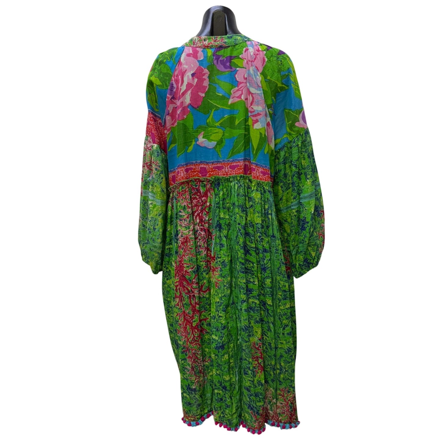 Antica Sartoria By Giacomo Cinque Dress Embellished Green Multi OS