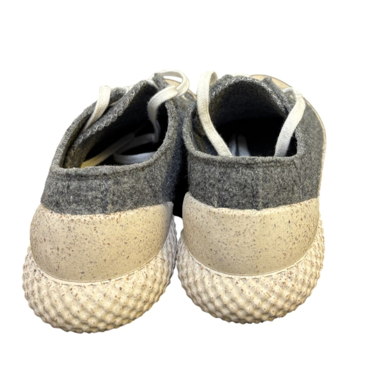 Asportuguesas Grey & White Wool Sneakers Size 8.5