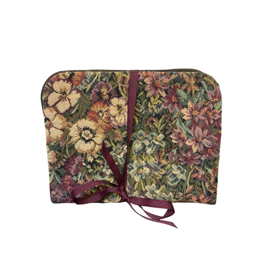 James Avery Vintage Floral Tapestry Jewelry Case