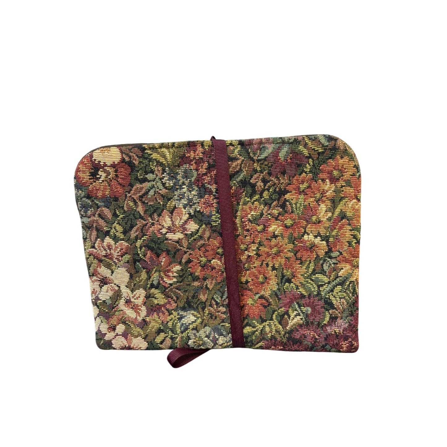 James Avery Vintage Floral Tapestry Jewelry Case