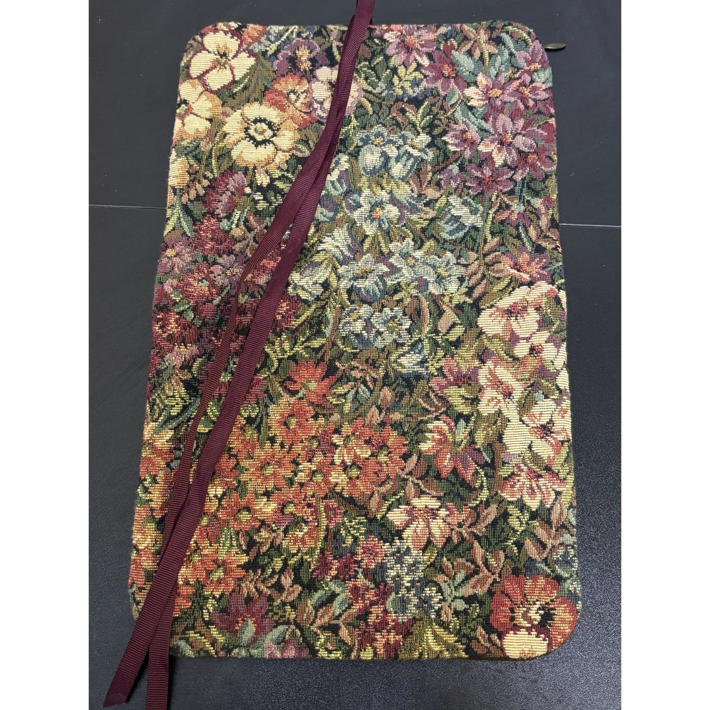 James Avery Vintage Floral Tapestry Jewelry Case