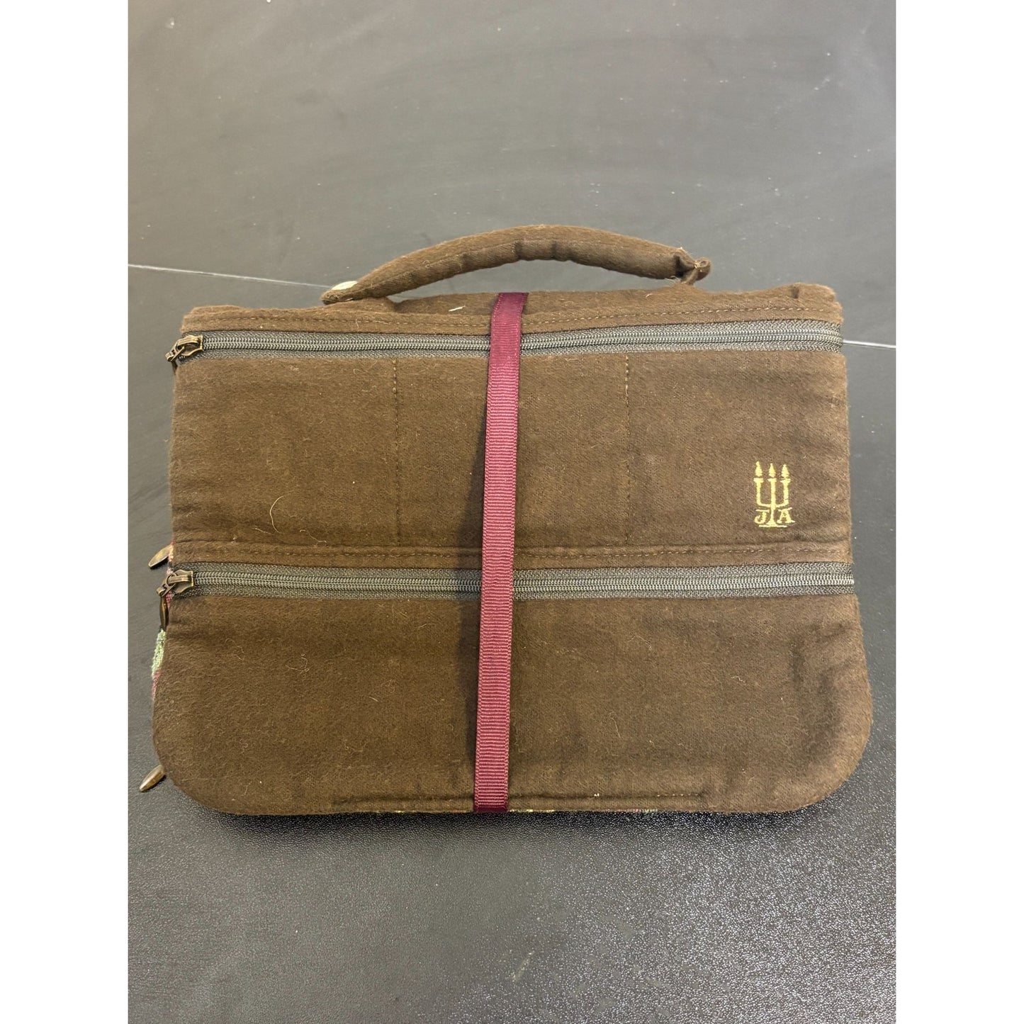 James Avery Vintage Floral Tapestry Jewelry Case