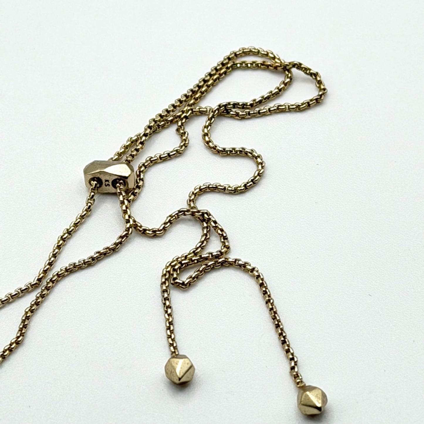 Kendra Scott Green Pendant Gold Adjustable Necklace Oval Shape