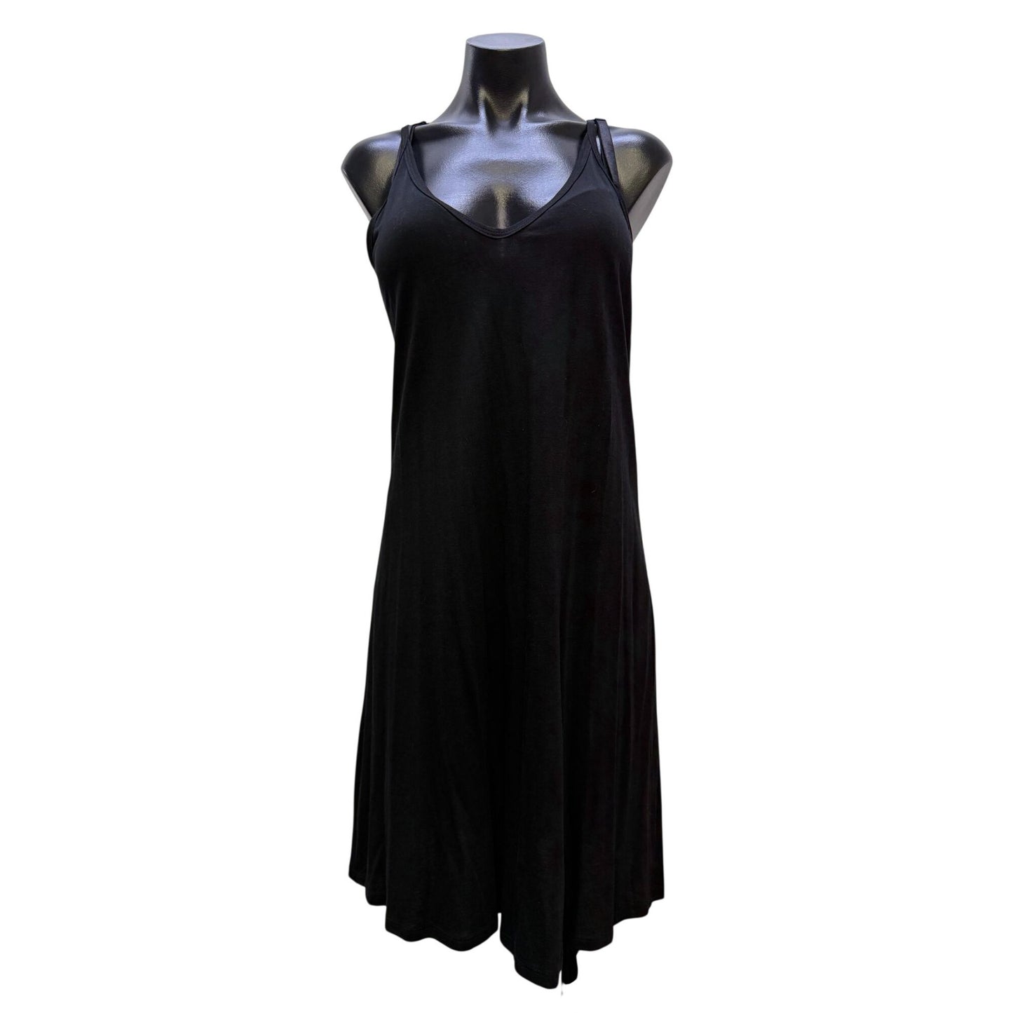 Biya Johnny Was Black Sleeveless Lace Maxi Dress Size M