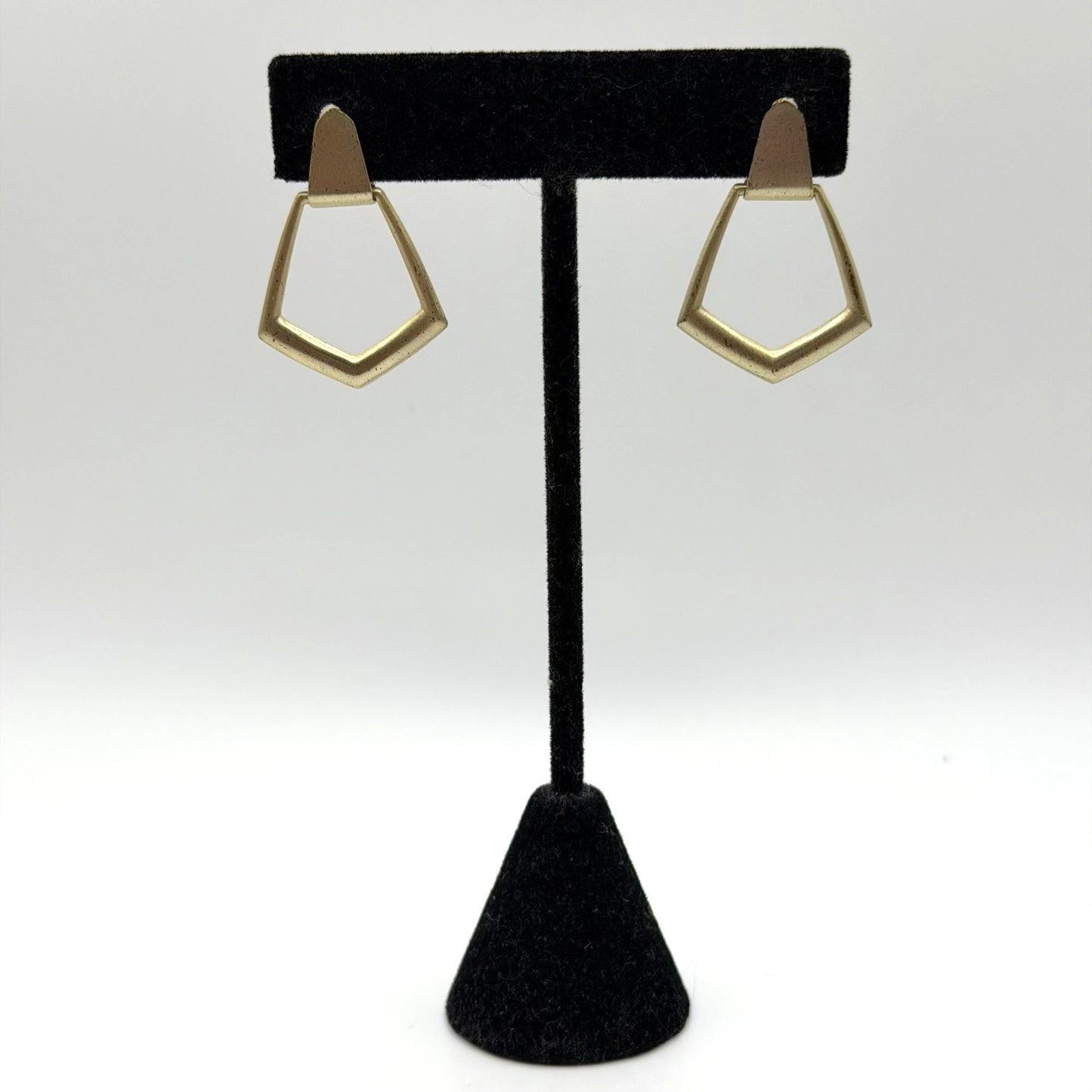 Kendra Scott Gold-Tone Geometric Drop Earrings
