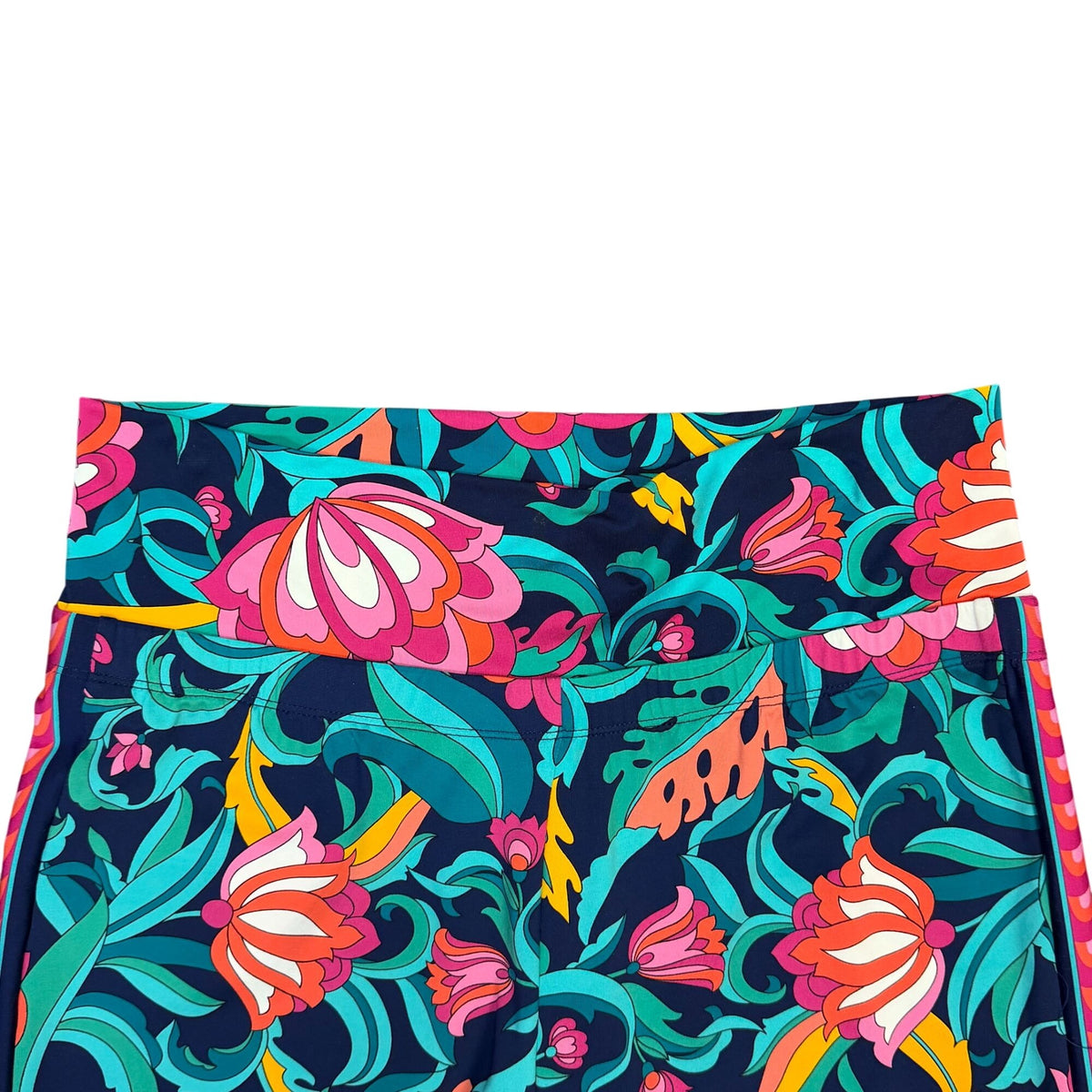 Trina Turk Floral Wide-Leg Pants Multi-Color M
