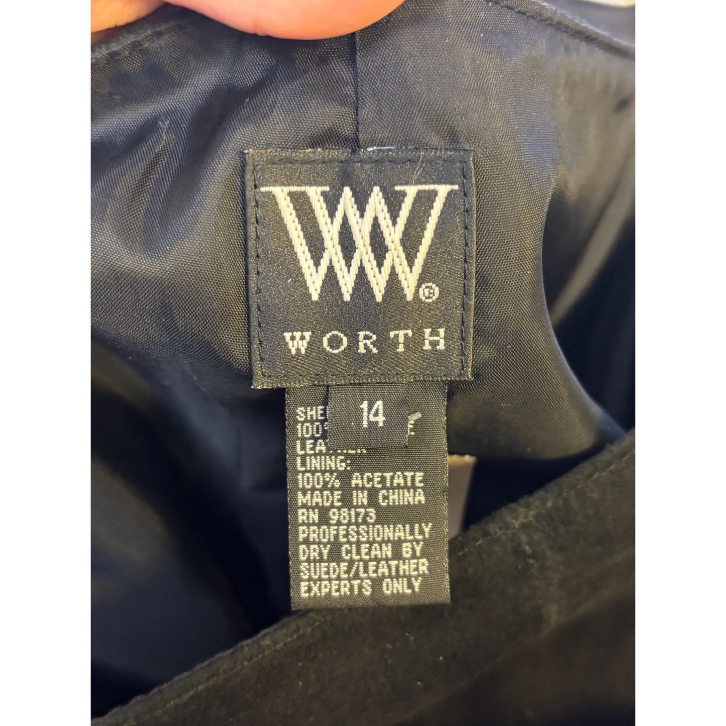 Black Suede Worth Panel Maxi Skirt Professional Classic Design 14