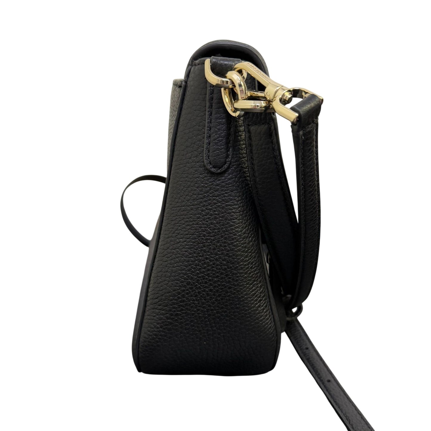 Kate Spade Black Pebbled Leather Crossbody Handbag M