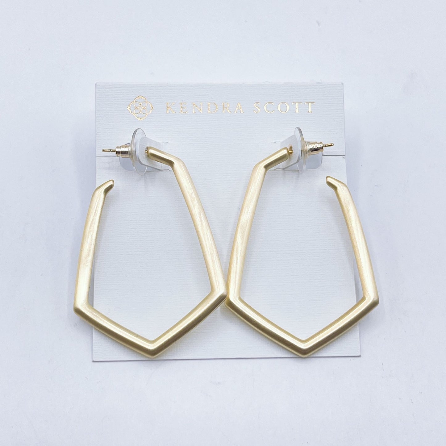 Kendra Scott Gold Geometric Hoop Earrings