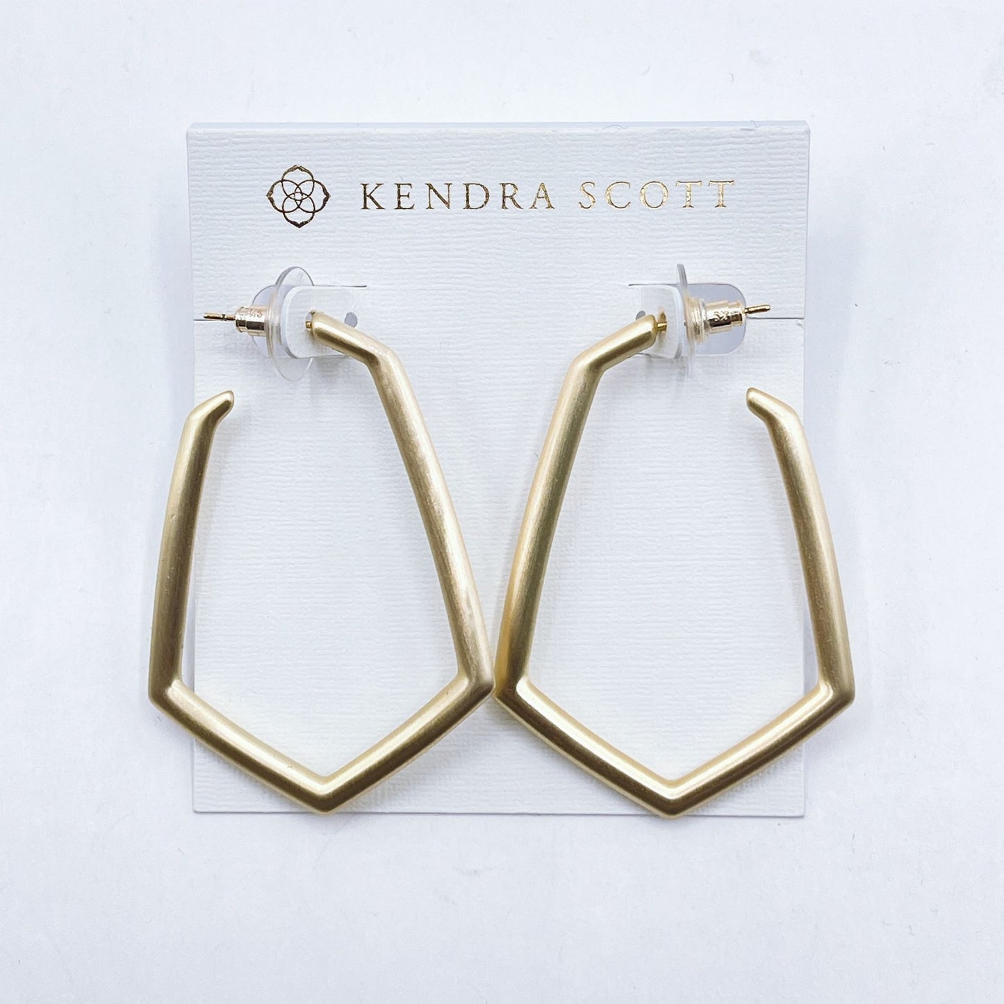 Kendra Scott Gold Geometric Hoop Earrings